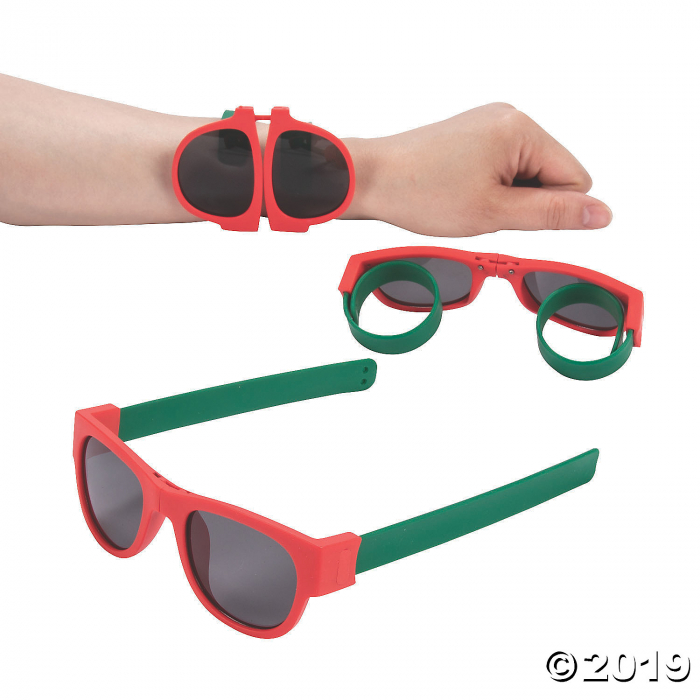Christmas Nomad Slap Bracelet Sunglasses (6 Piece(s))