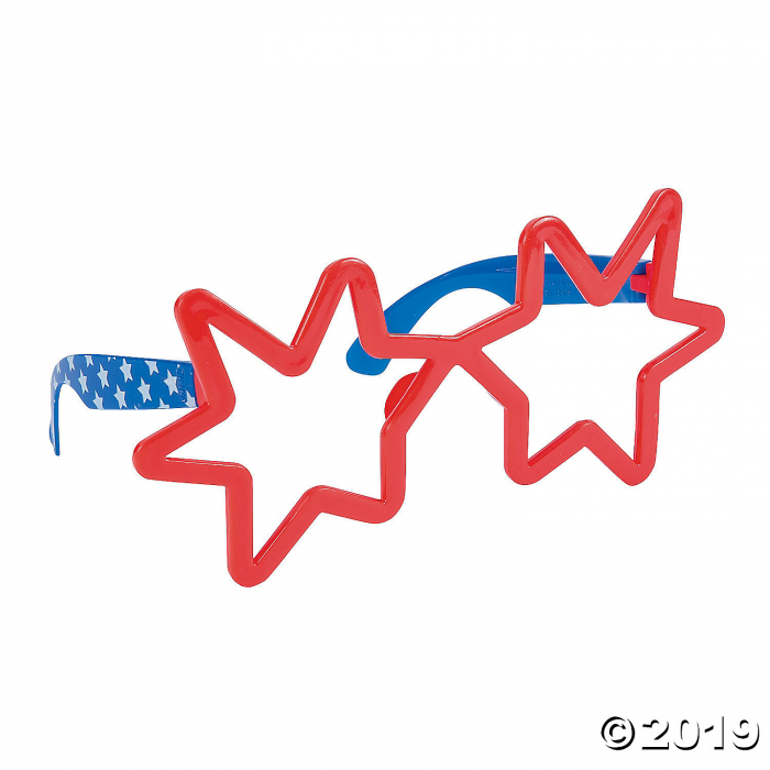 Kids' Patriotic Firework Blast Glasses (Per Dozen)