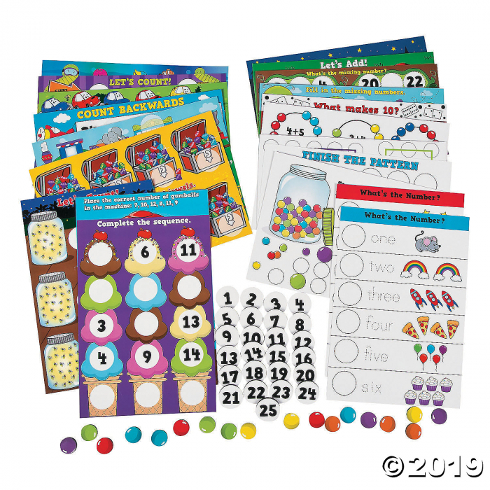 Numbers & Counting Magnetic Activity Set (1 Set(s))