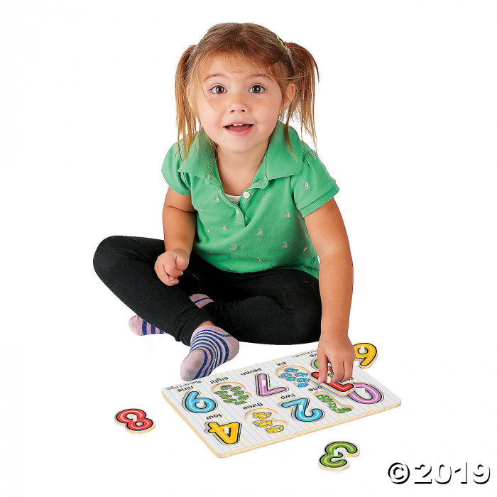 Melissa & Doug® See-Inside Numbers Peg Puzzle (1 Set(s))