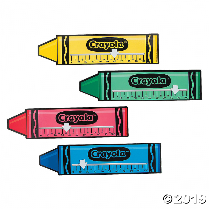 Crayola® Number Line Sliders (Per Dozen)