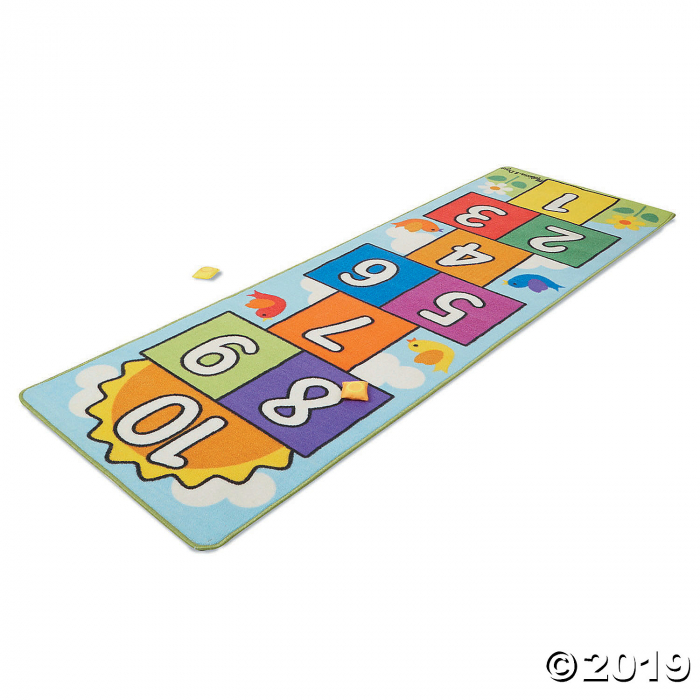 Melissa & Doug® Hop & Count Hopscotch Rug (1 Set(s)) Melissa & Doug® Hop & Count Hopscotch Rug (1 Set(s))