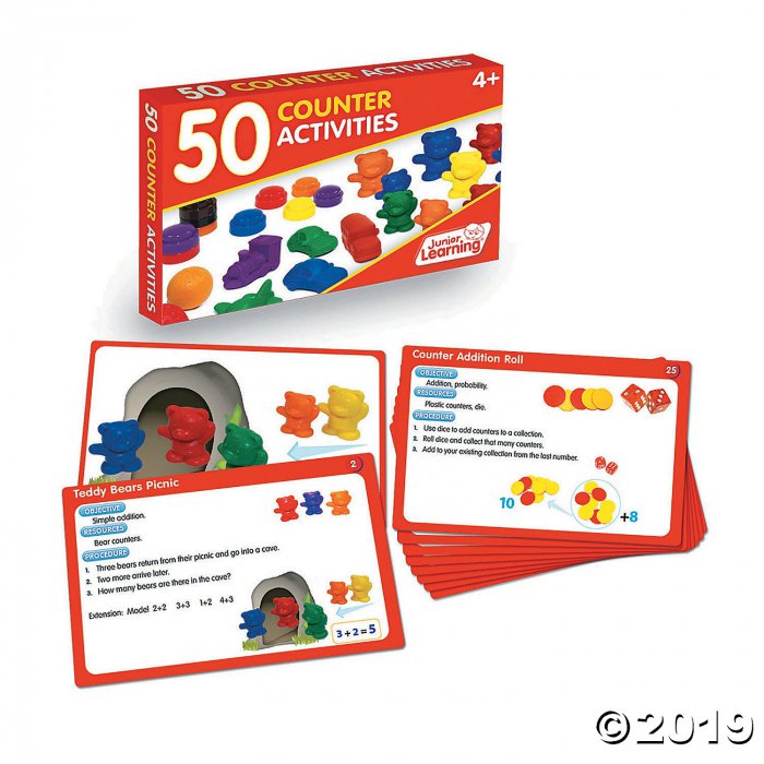 50 Counter Activities (Activity Cards Set) (1 Piece(s))