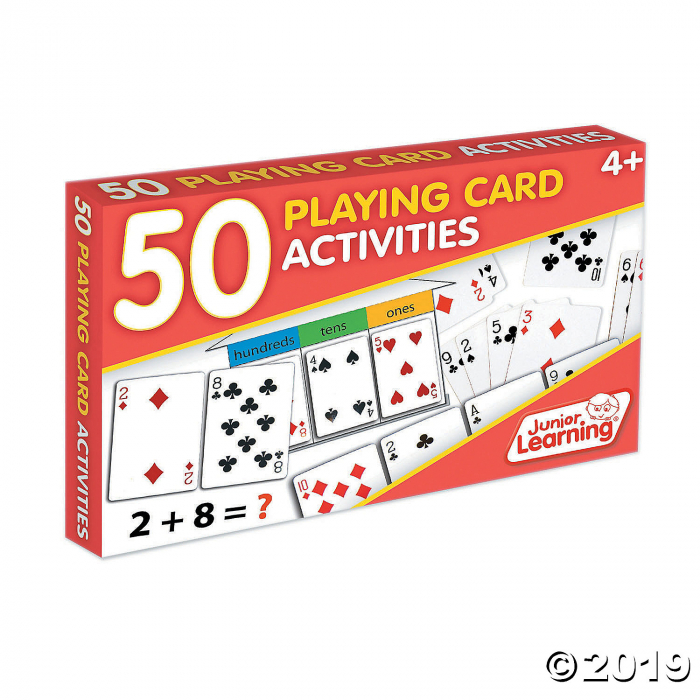 50 Playing Cards Activities (Activity Cards Set) (1 Piece(s))