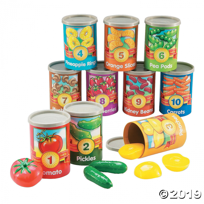 1 To 10 Counting Cans Game (1 Set(s))