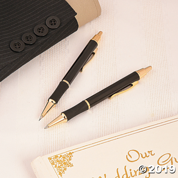 Black Monte Cristo Pen & Pencil Set (1 Set(s))