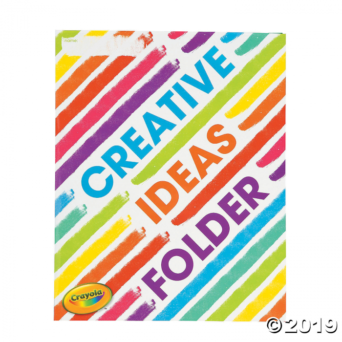 Crayola® Laminated Creative Process Pocket Folders (6 Unit(s))