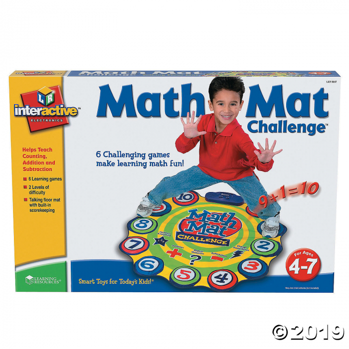 Math Mat Challenge Game - Grades PreK & Up (1 Piece(s))