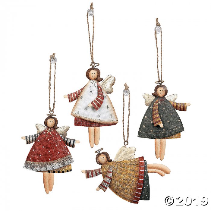 Dancing Angel Christmas Ornaments (Per Dozen)