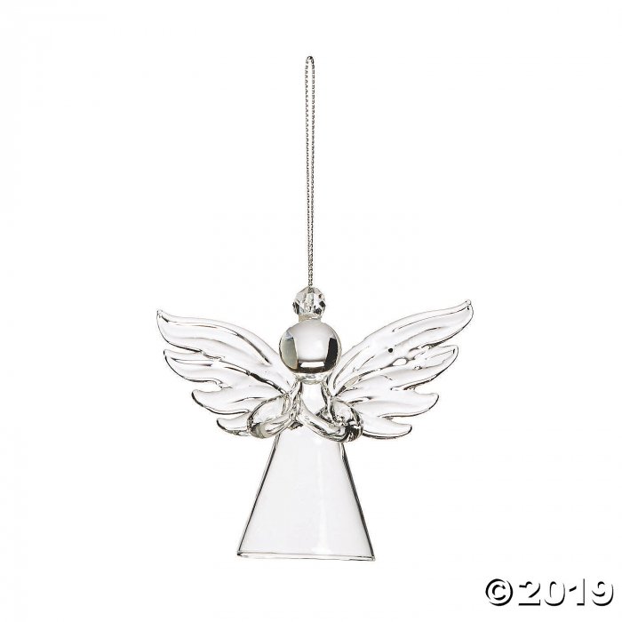 Clear Angel Ornaments (Per Dozen)