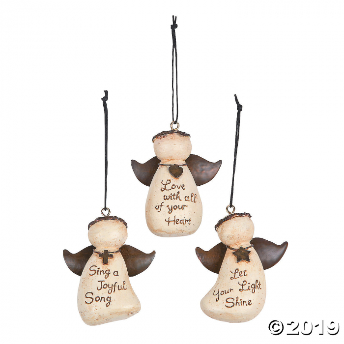 Mini Angel Ornaments (Per Dozen)