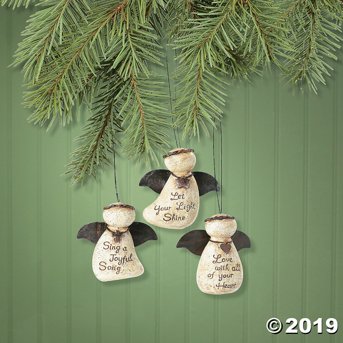 Mini Angel Ornaments (Per Dozen)