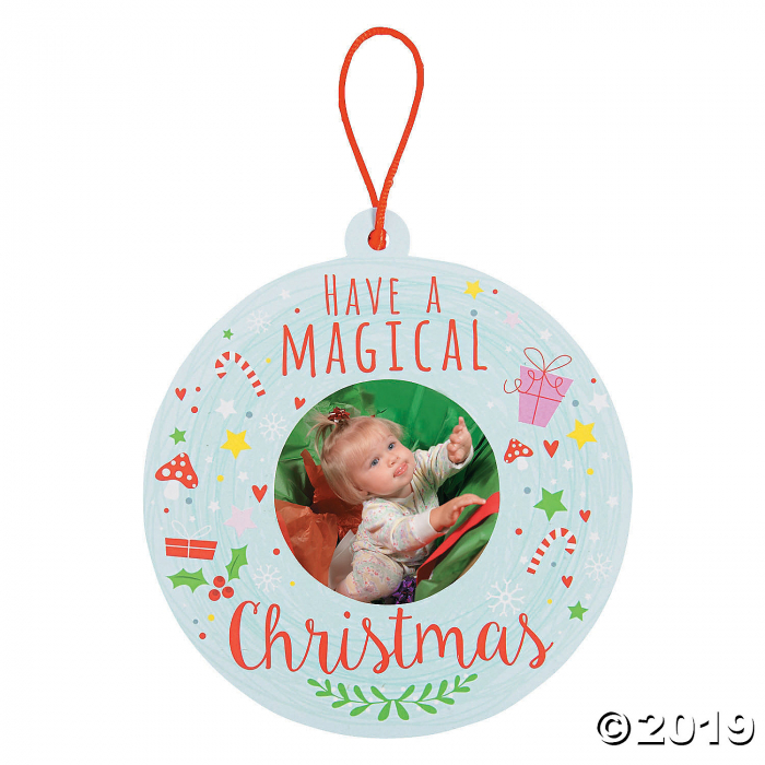 Photo Card Christmas Ornaments (Per Dozen)