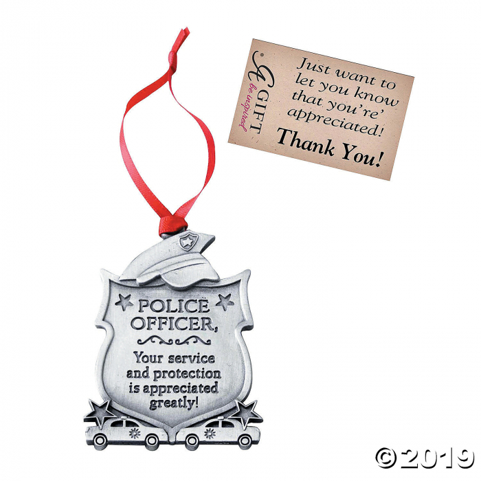 Police Officer Ornament (1 Piece(s)) Police Officer Ornament (1 Piece(s))