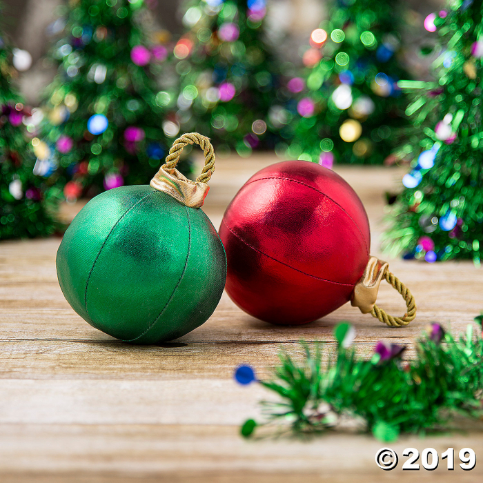 Plush Christmas Ornaments (Per Dozen)