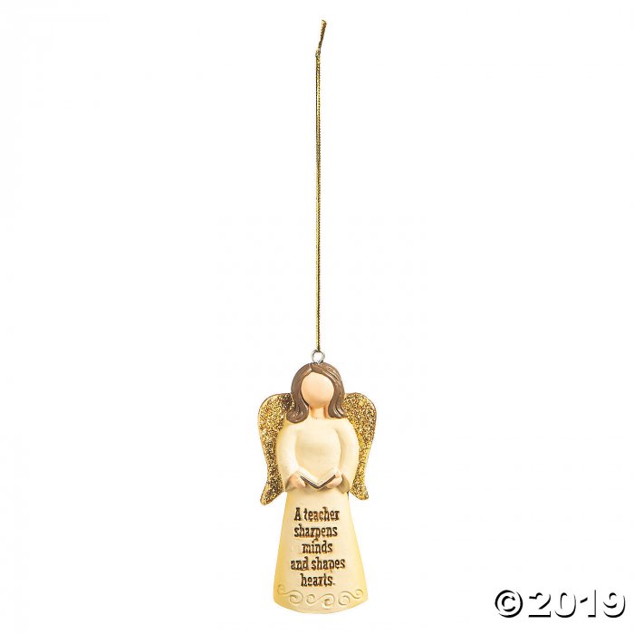 Angel Teacher Ornaments (Per Dozen)