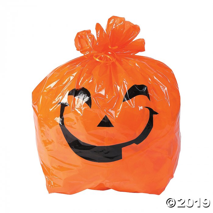 Pumpkin Yard Bag Halloween Decorations (Per Dozen)
