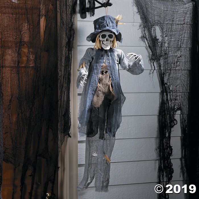 Hanging Scarecrow Halloween Decoration