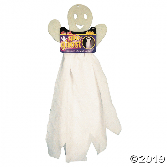 Glow-in-the-Dark Floating Ghost Halloween Décor (1 Piece(s)) Glow-in-the-Dark Floating Ghost Halloween Décor (1 Piece(s))