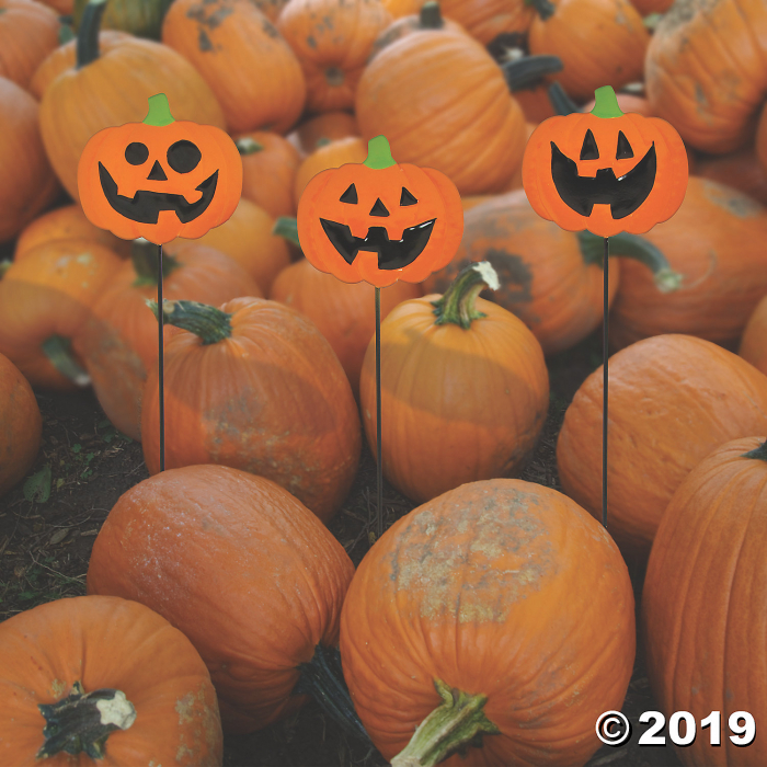 Mini Halloween Yard Stakes Halloween Decorations (1 Set(s))