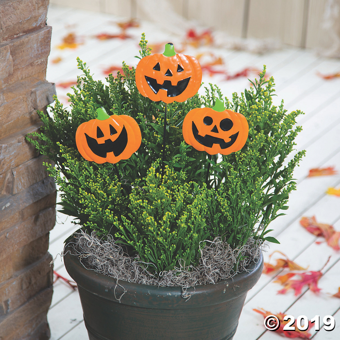 Mini Halloween Yard Stakes Halloween Decorations (1 Set(s))