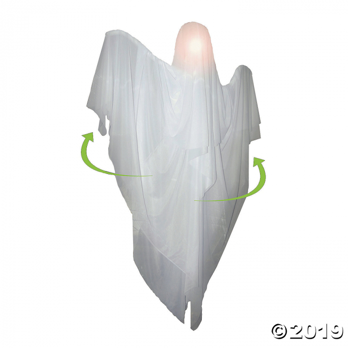 Hanging Rotating Ghost Halloween Décor