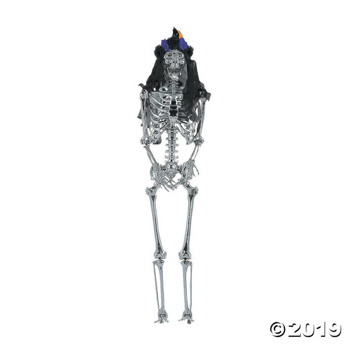 Spookadelic Dress-Up Female Posable Skeleton Halloween Decoration (1 Piece(s))