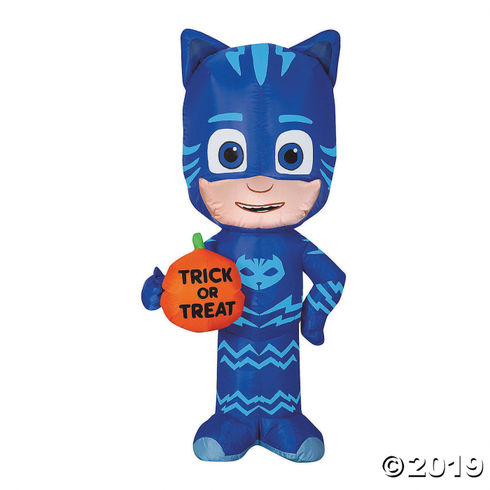 Airblown Catboy with Pumpkin Halloween Decoration (1 Piece(s)) Airblown Catboy with Pumpkin Halloween Decoration (1 Piece(s))