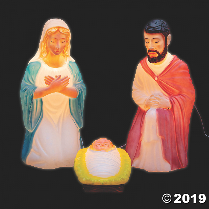 nativity set blow up