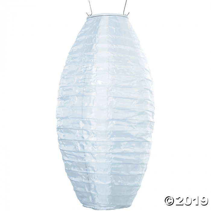 Soji Nylon Pod Solar Lantern 7x15" - White (1 Piece(s))