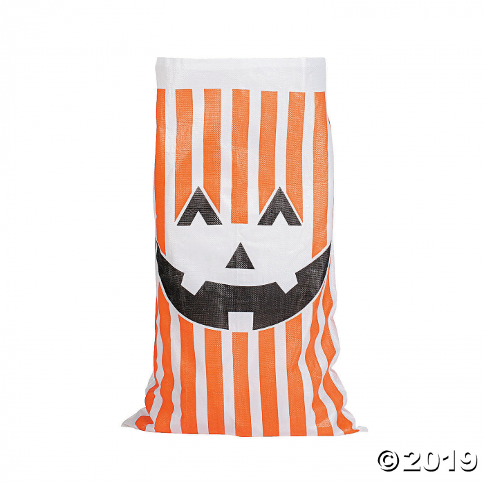 Jack-O'-Lantern Potato Sack Race Bags (Per Dozen)