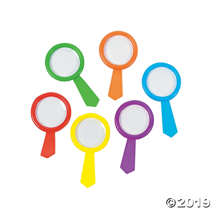 Colorful Spy Magnifying Glasses (144 Piece(s))