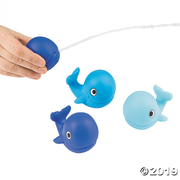 Lil' Sailor Whale Squirt Toys (Per Dozen)