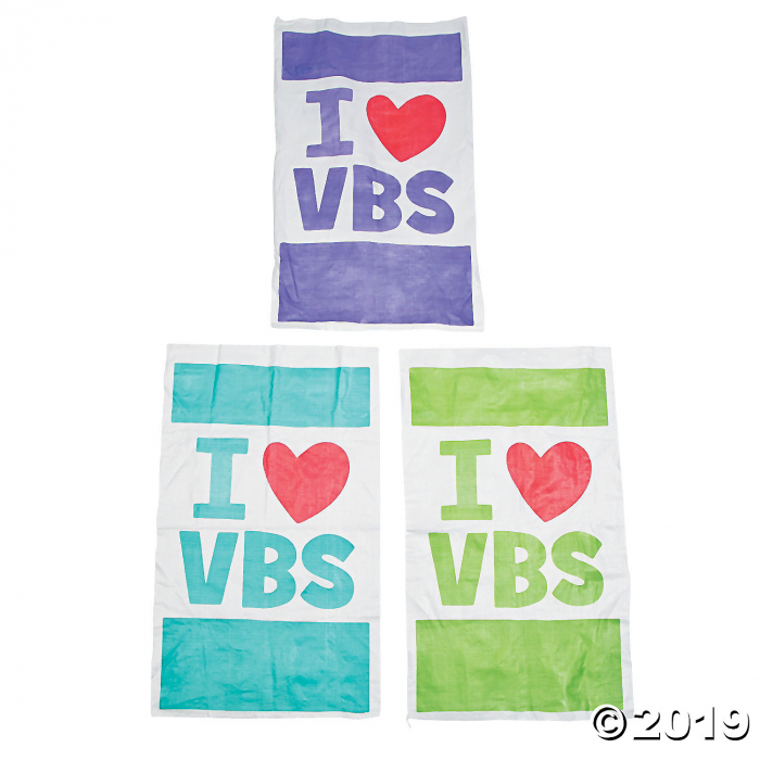 I Love VBS Potato Sack Race Bags (Per Dozen)