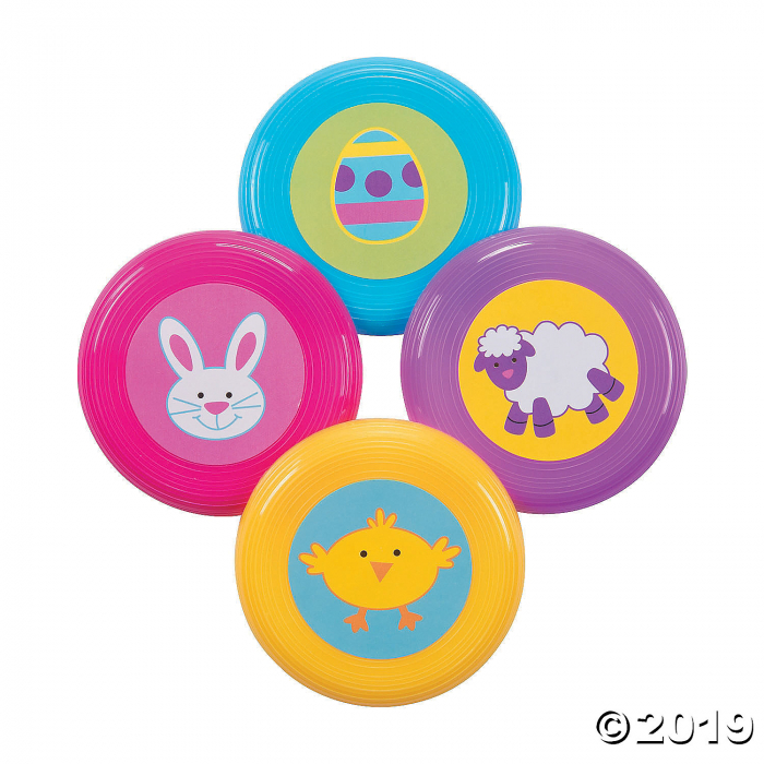 Easter Mini Flying Discs (Per Dozen)