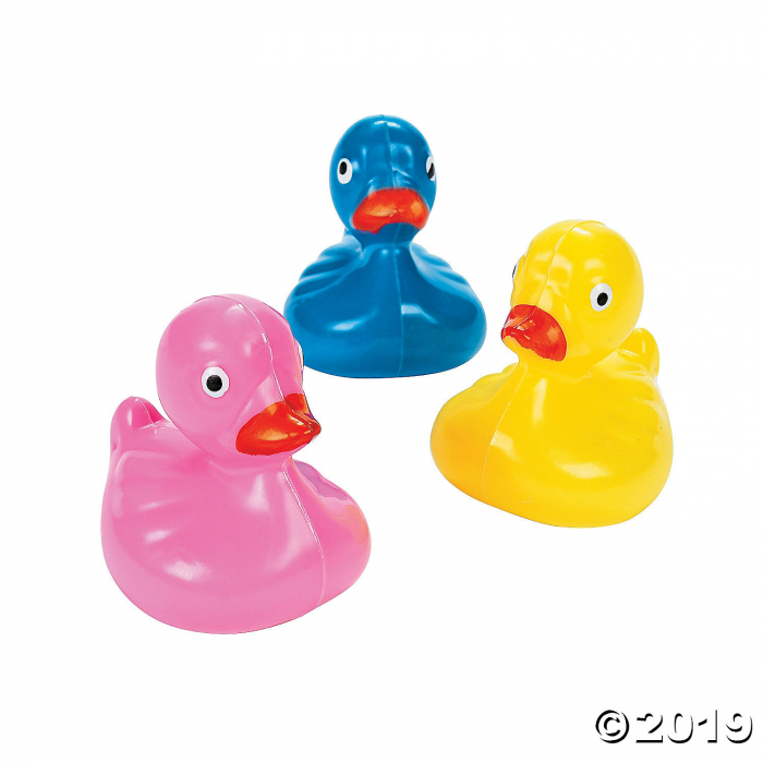 Bright Weighted Floating Ducks (Per Dozen) Bright Weighted Floating Ducks (Per Dozen)