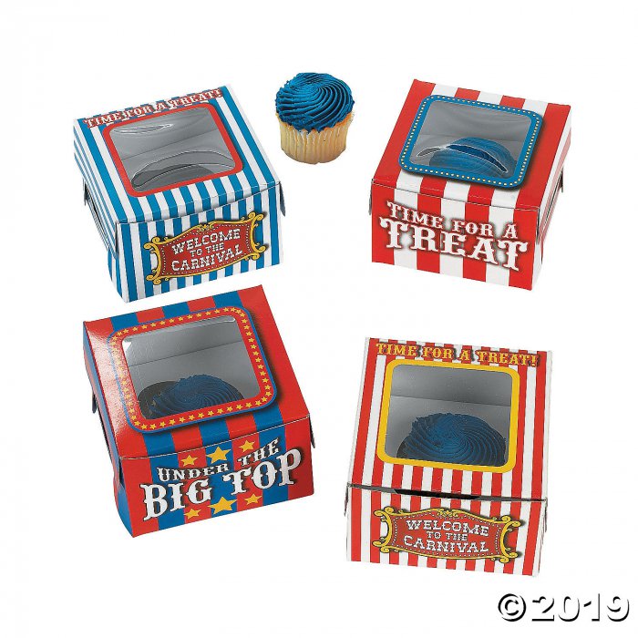 Big Top Cupcake Boxes (Per Dozen)