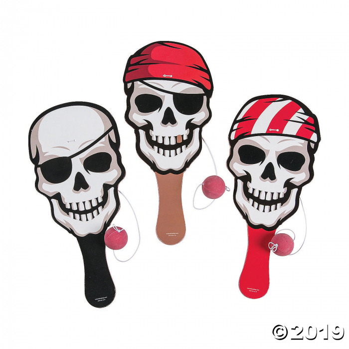 Pirate Paddle Ball Games (Per Dozen)