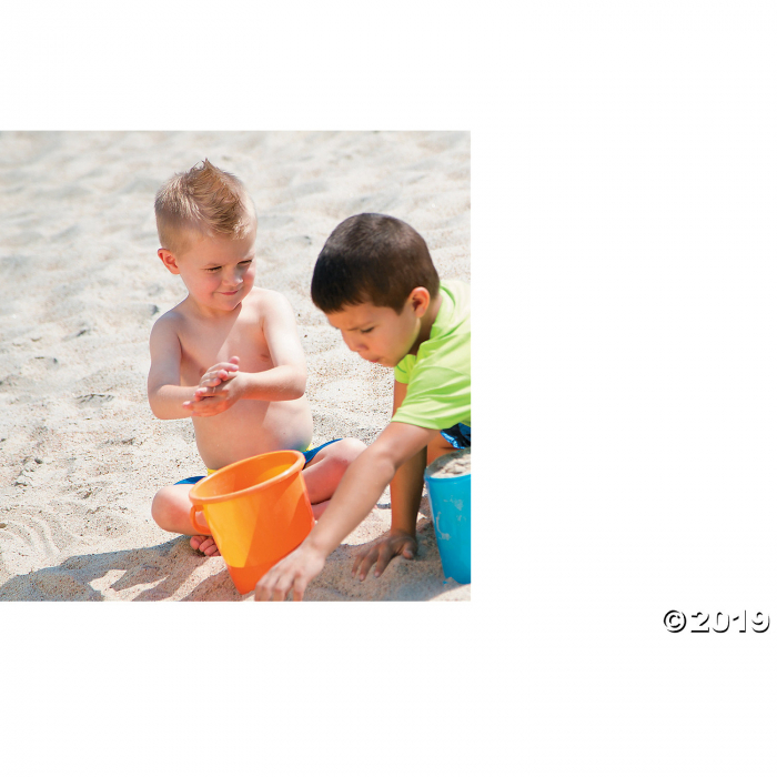 Sand Bucket Assortment (Per Dozen)