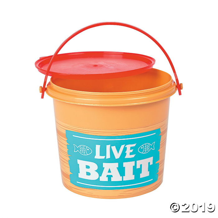 Little Fisherman Pails with Lids (Per Dozen) Little Fisherman Pails with Lids (Per Dozen)