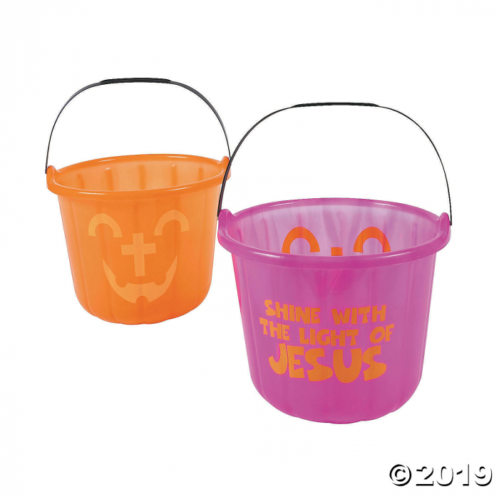 Halloween Cross Buckets (Per Dozen)