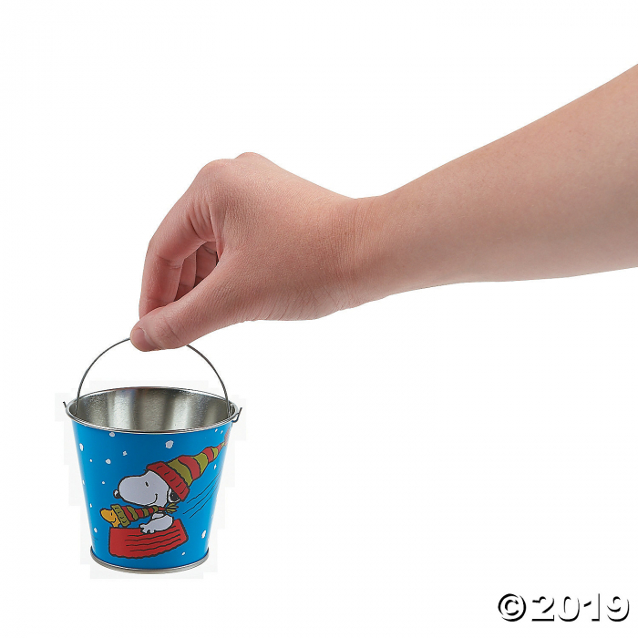 Peanuts® Christmas Pails (Per Dozen)
