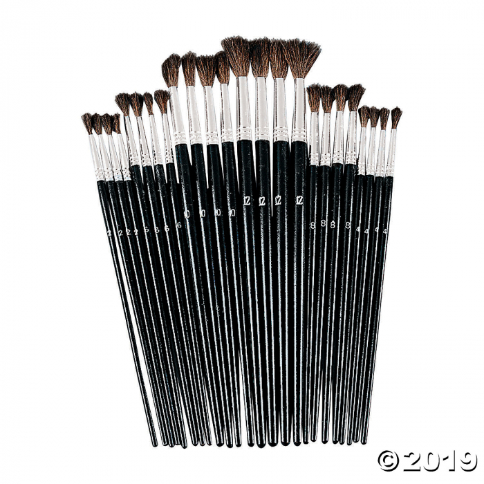 Watercolor Brush Set (24 Piece(s)) Watercolor Brush Set (24 Piece(s))