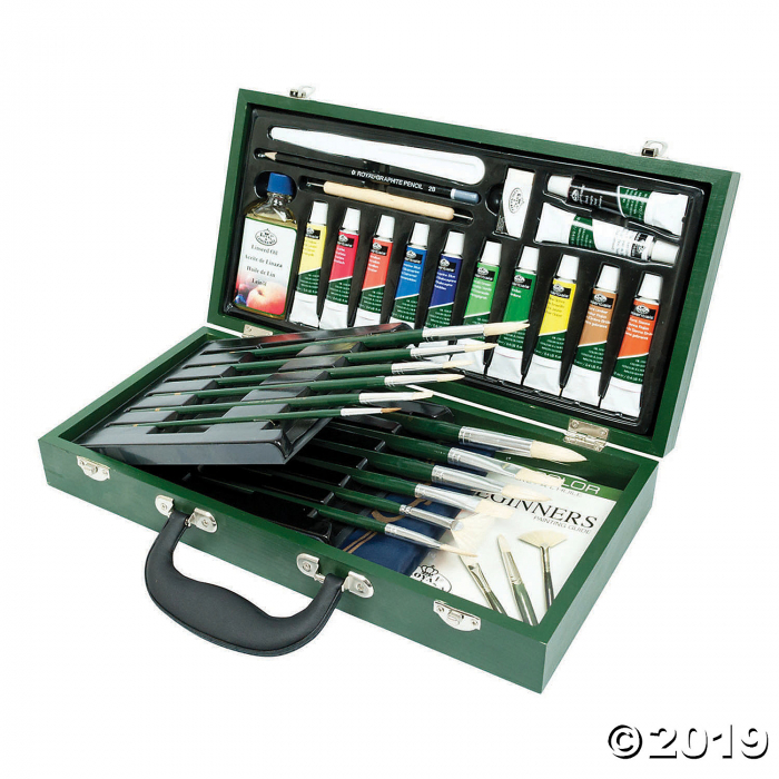 Royal Brush Wooden Art Box Oil Paint Set (1 Set(s))