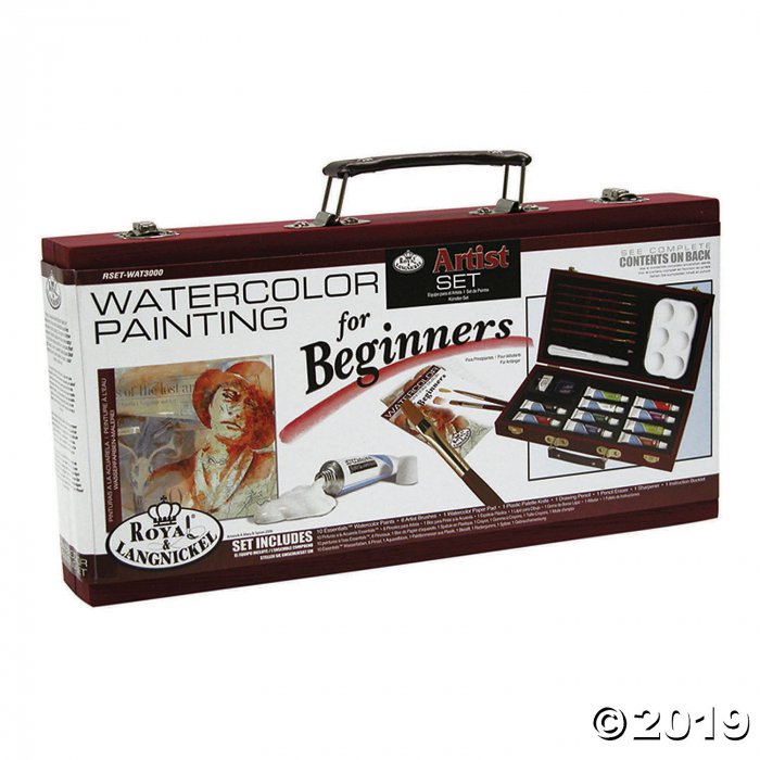 Set For Beginners-Watercolor Painting (1 Set(s))