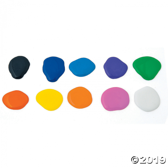 4-oz. Assorted Colors Suncatcher Paint - Set of 10 (1 Set(s))