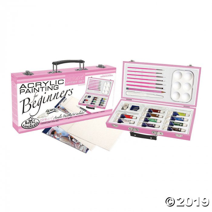 Royal & Langnickel Pink Beginners Acrylic Painting Artist Kit (1 Set(s))