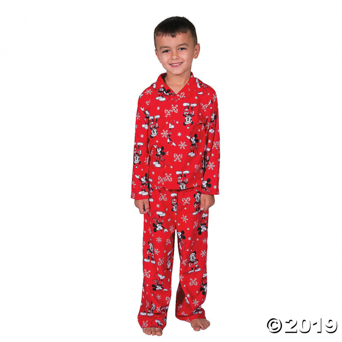 Kid's Mickey Mouse Christmas Pajamas - Small (1 Piece(s))