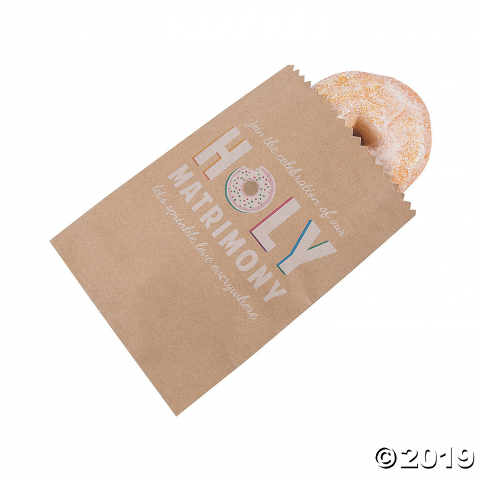 Holy Matrimony Donut Treat Bags (50 Piece(s))