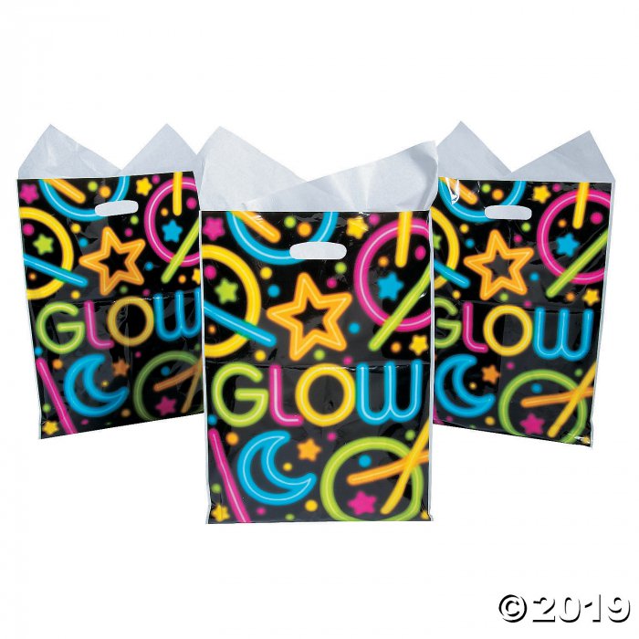Large Neon Glow Party Goody Bags (50 Piece(s))